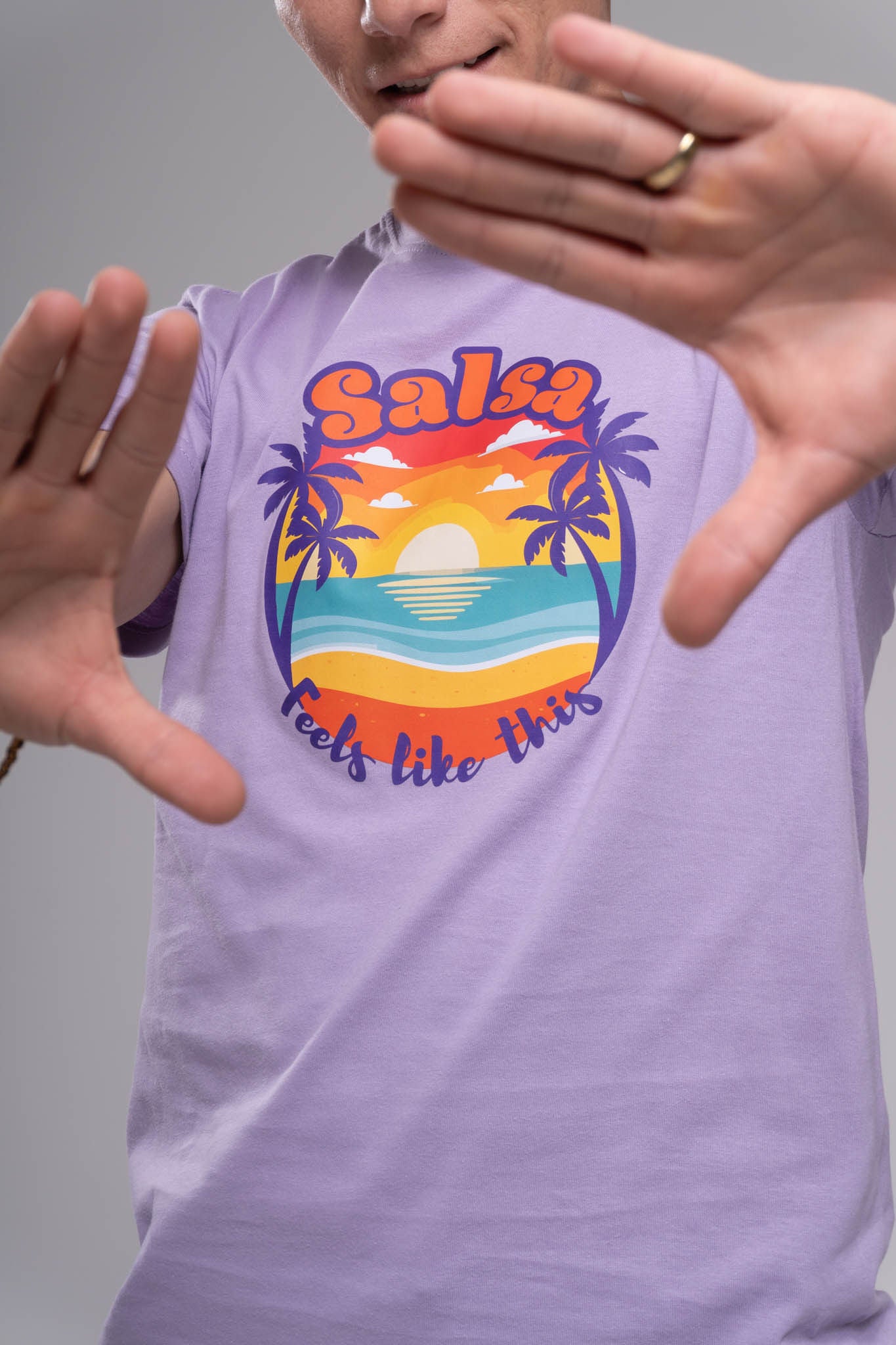 Camiseta Ligera Salsa Vibes