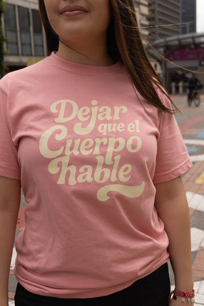 Camiseta Ligera Dejar que el cuerpo hable