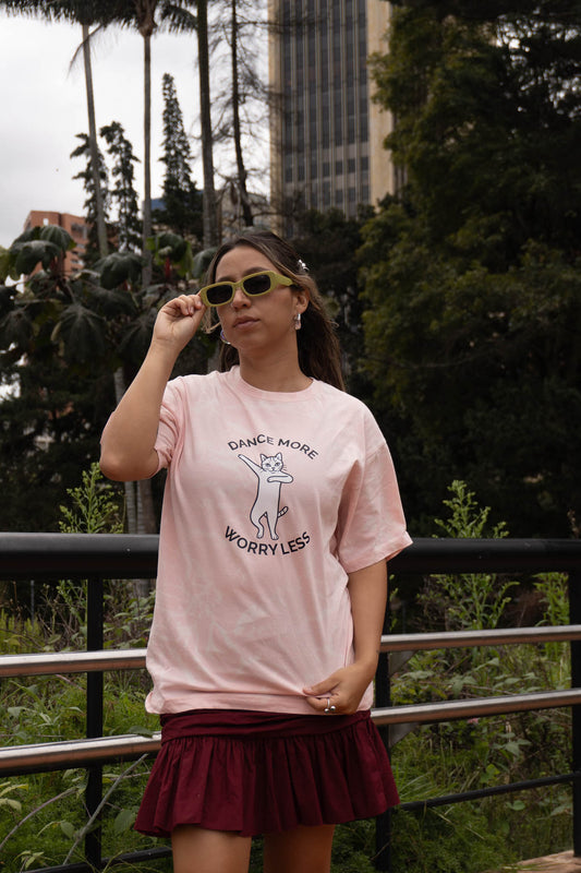 Camiseta Ligera Worry Less