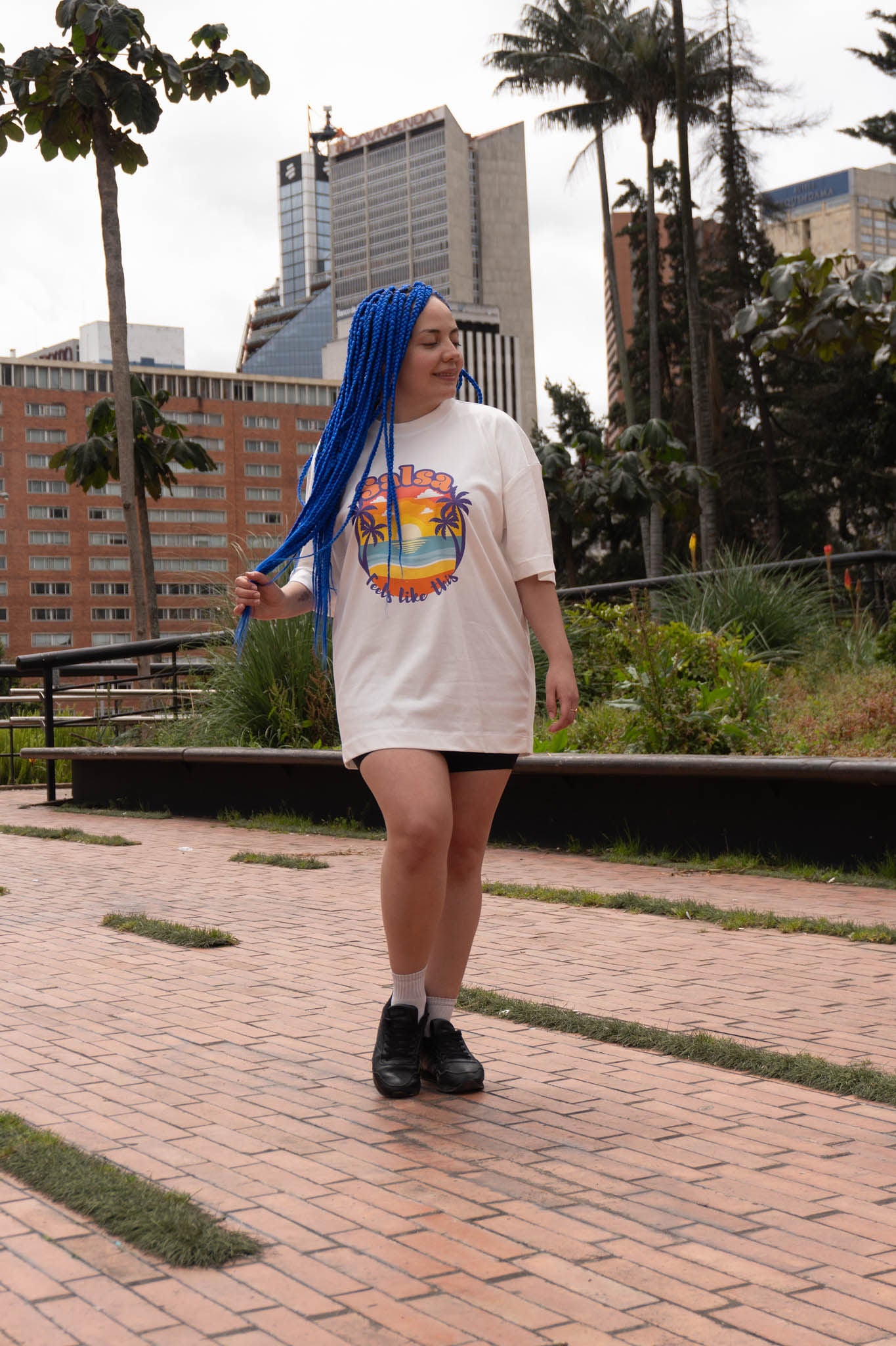 Camiseta Pesada Salsa Vibes