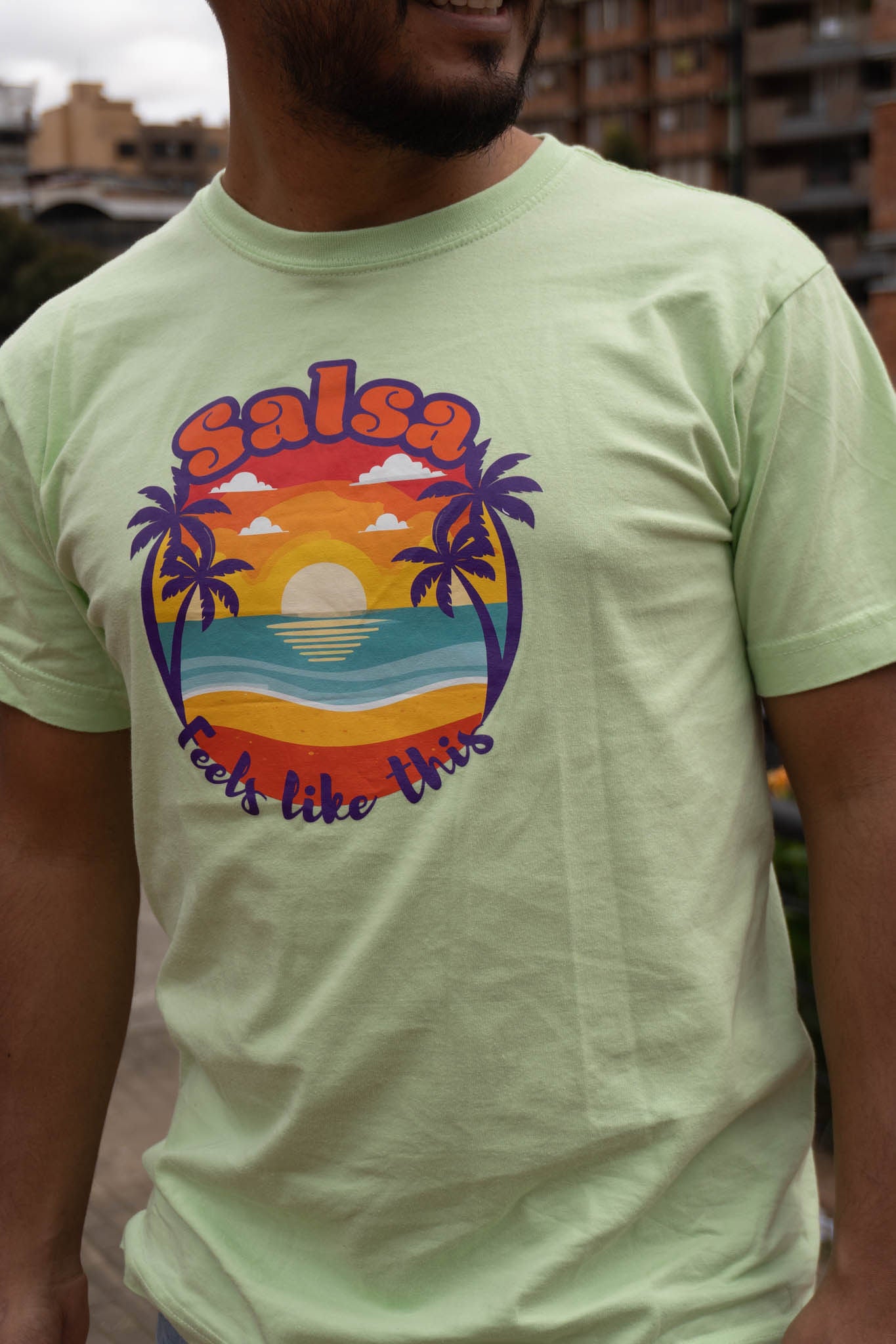 Camiseta Ligera Salsa Vibes