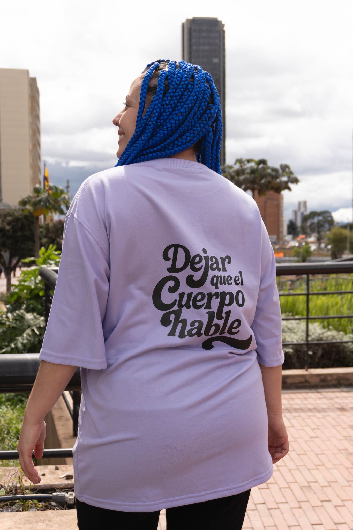 Camiseta Gruesa Dejar que el cuerpo hable