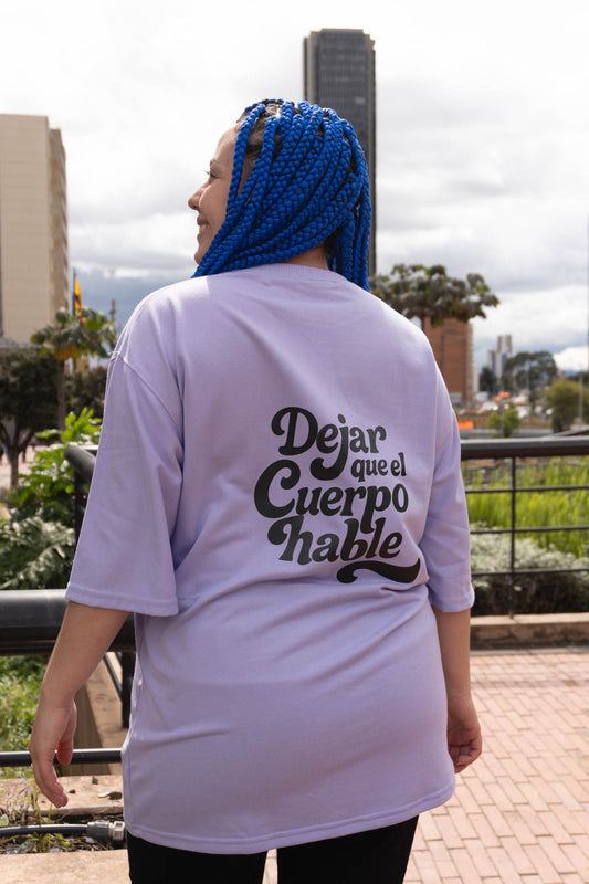 Camiseta Gruesa Dejar que el cuerpo hable