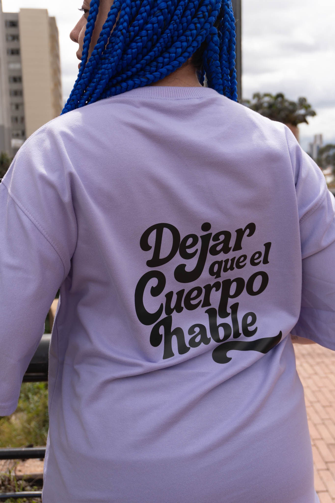 Camiseta Gruesa Dejar que el cuerpo hable
