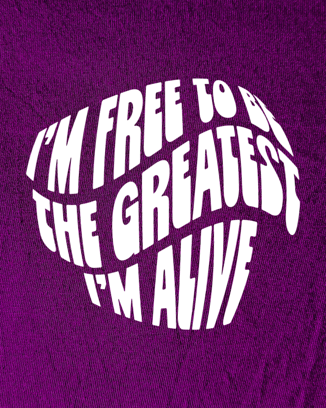 Camiseta Ligera The Greatest